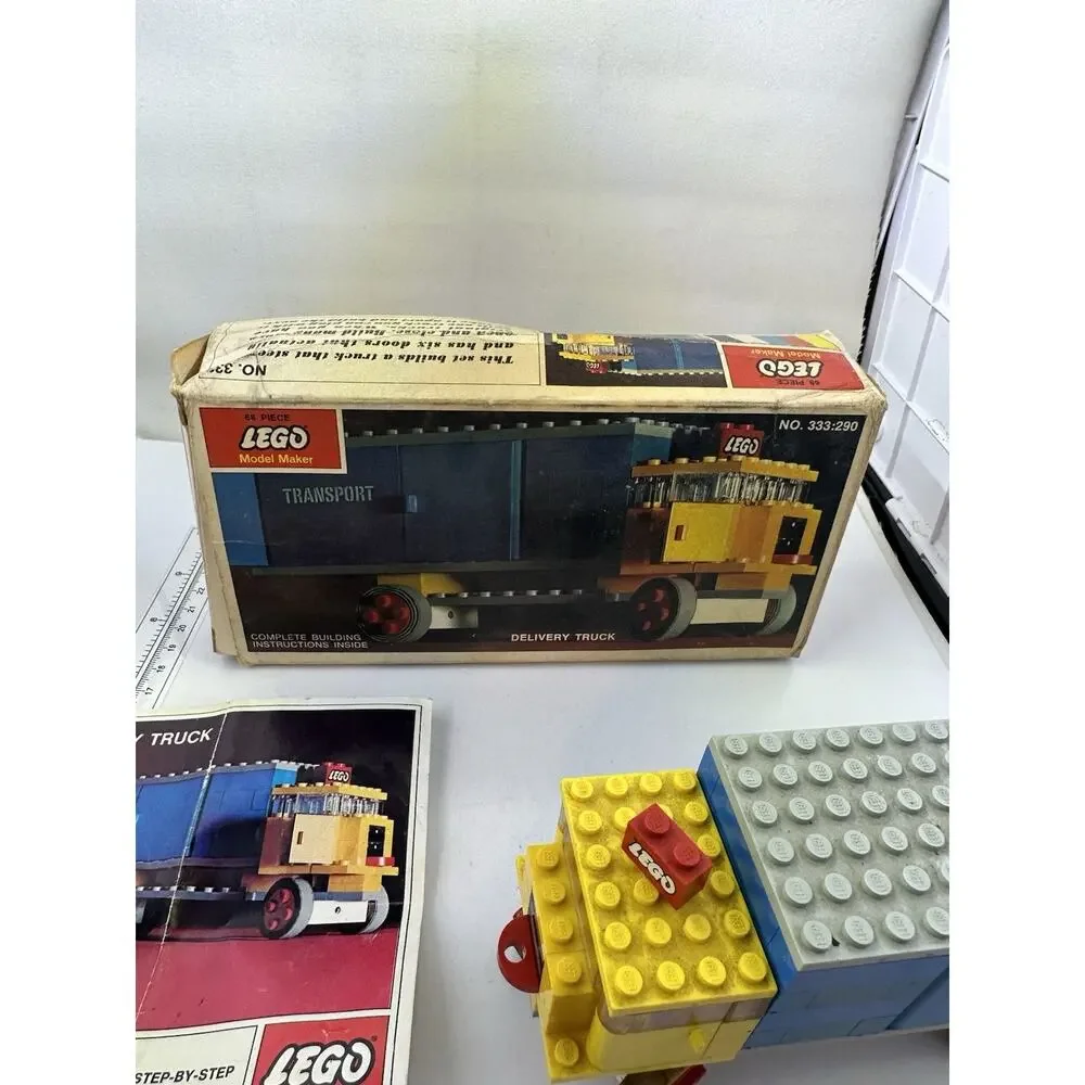 LEGO Model Maker Delivery Truck 333:290 Complete Set 68 Pieces Plastic